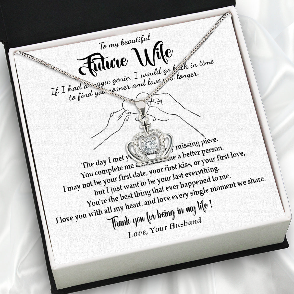 Future Wife Necklace: To My Forever Love, A Timeless Reminder