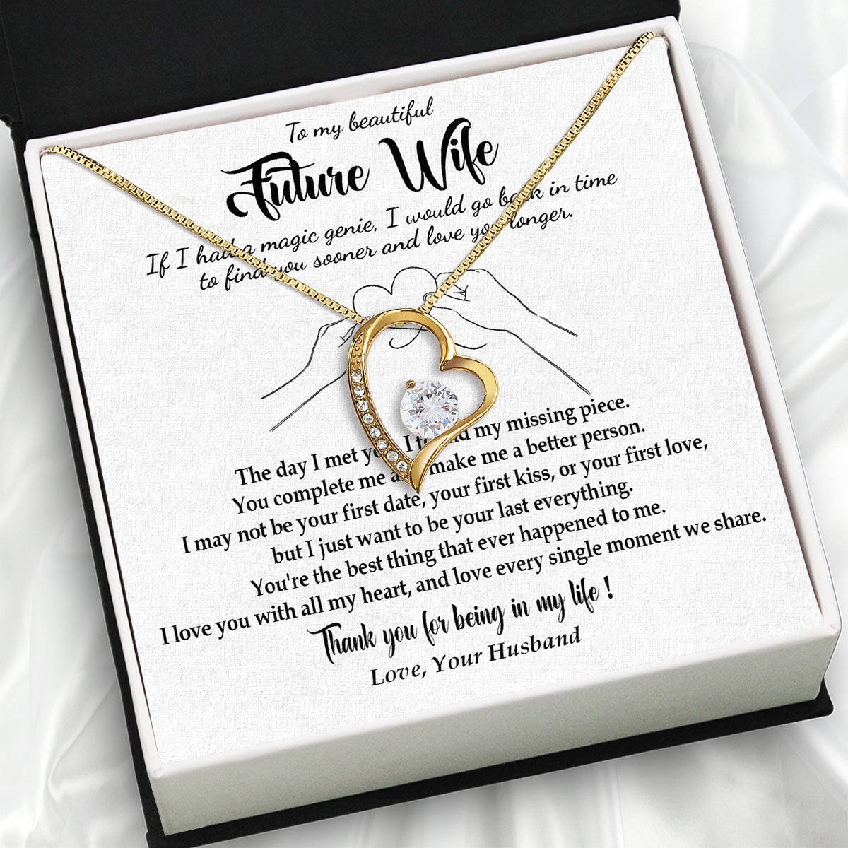 Future Wife Necklace: To My Forever Love, A Timeless Reminder