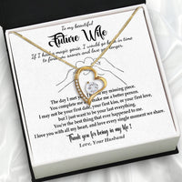 Thumbnail for Future Wife Necklace: To My Forever Love, A Timeless Reminder