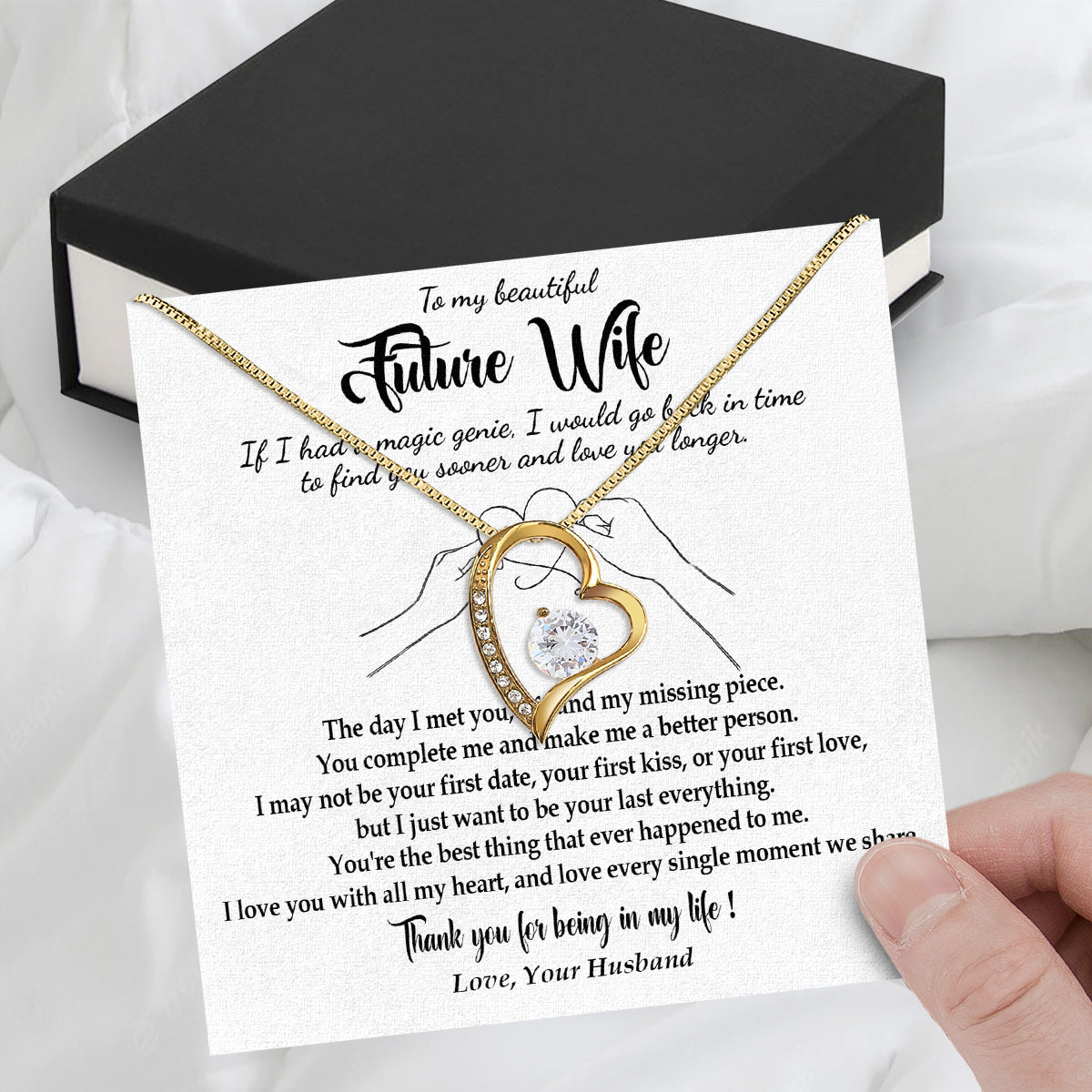 Future Wife Necklace: To My Forever Love, A Timeless Reminder