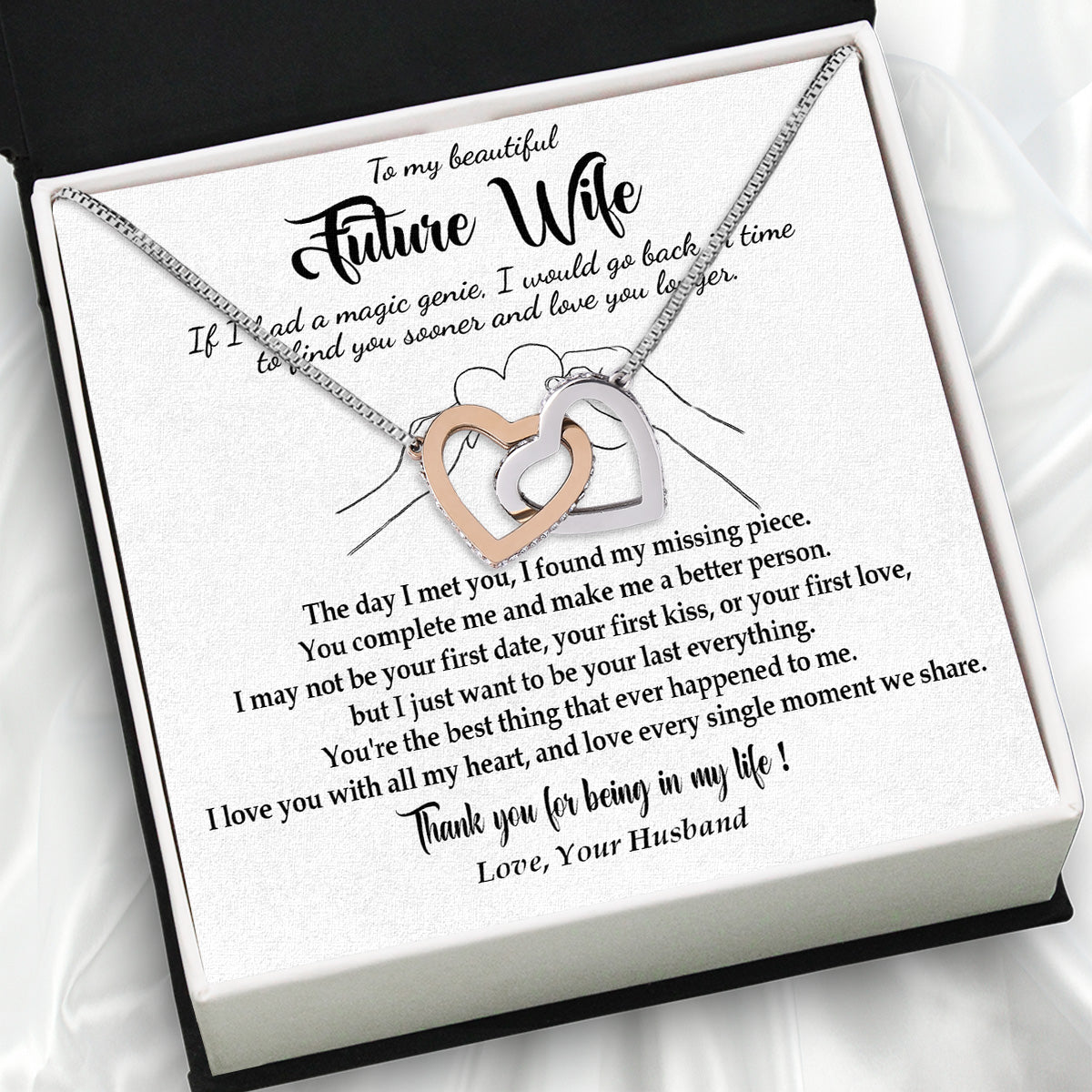 Future Wife Necklace: To My Forever Love, A Timeless Reminder