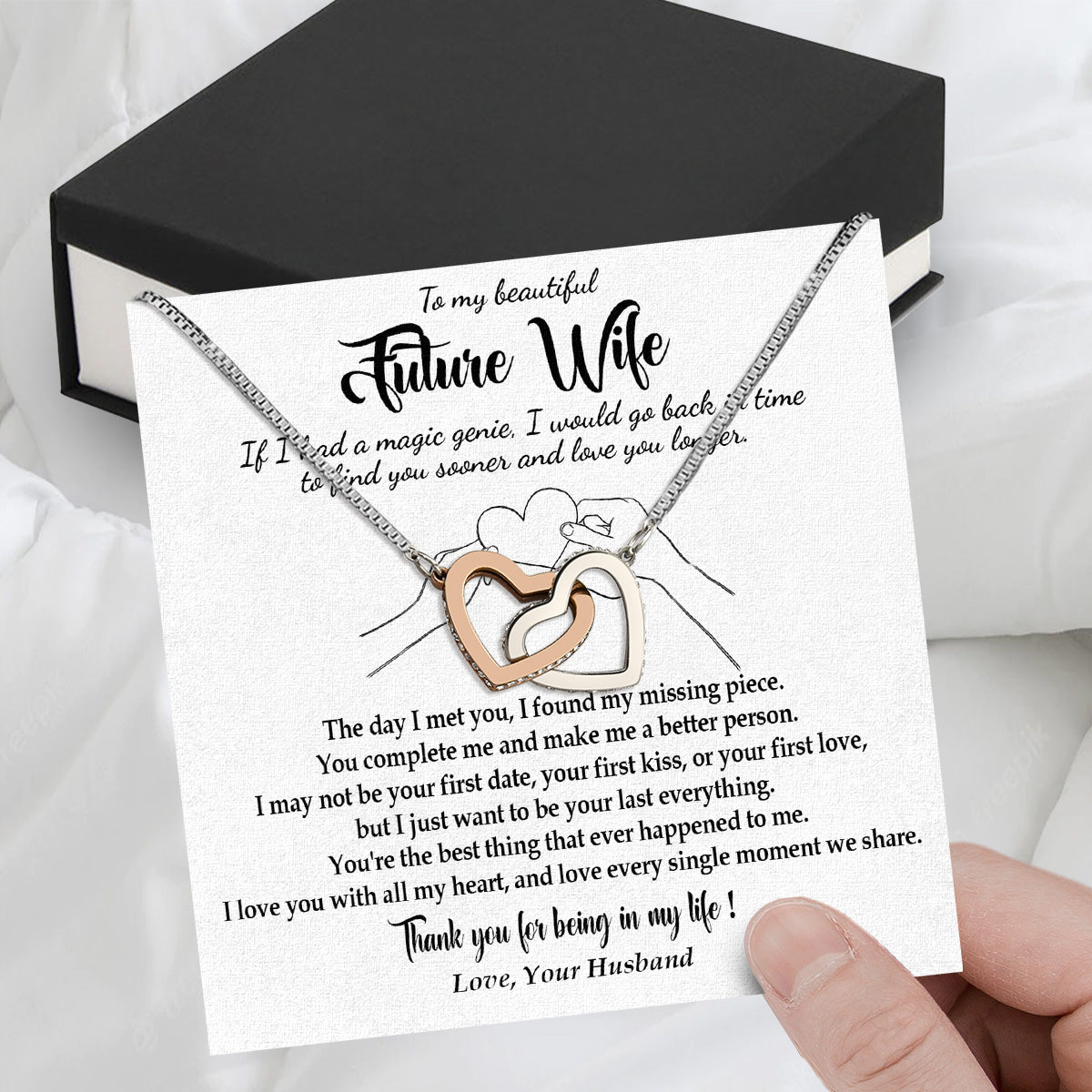 Future Wife Necklace: To My Forever Love, A Timeless Reminder