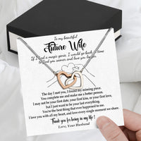 Thumbnail for Future Wife Necklace: To My Forever Love, A Timeless Reminder