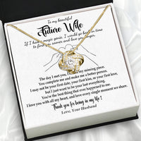 Thumbnail for Future Wife Necklace: To My Forever Love, A Timeless Reminder