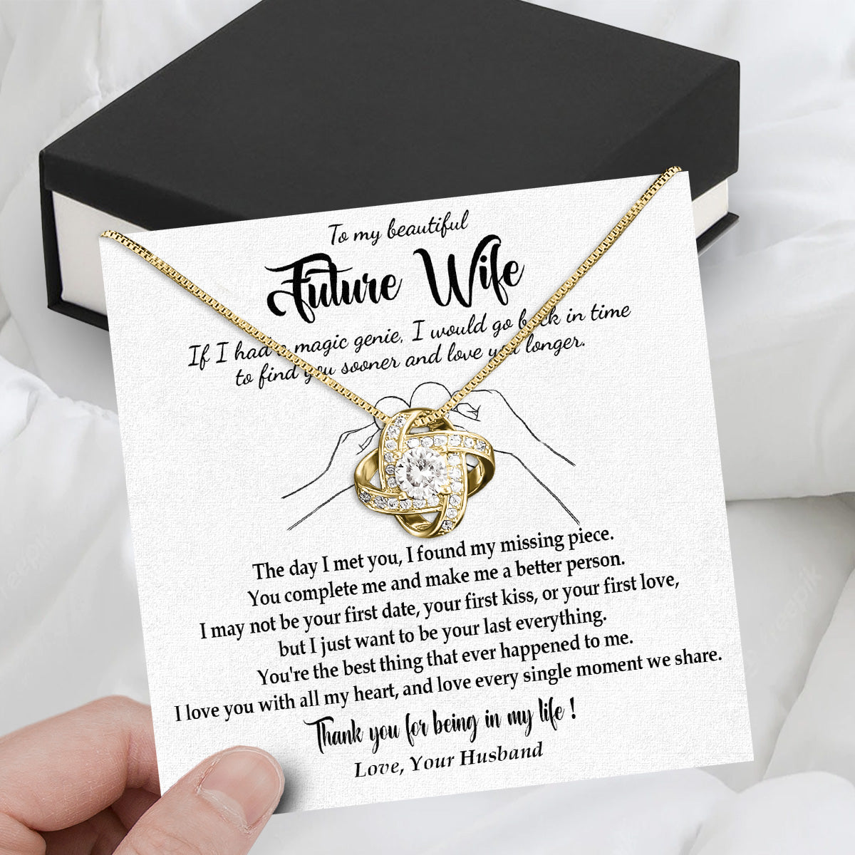 Future Wife Necklace: To My Forever Love, A Timeless Reminder