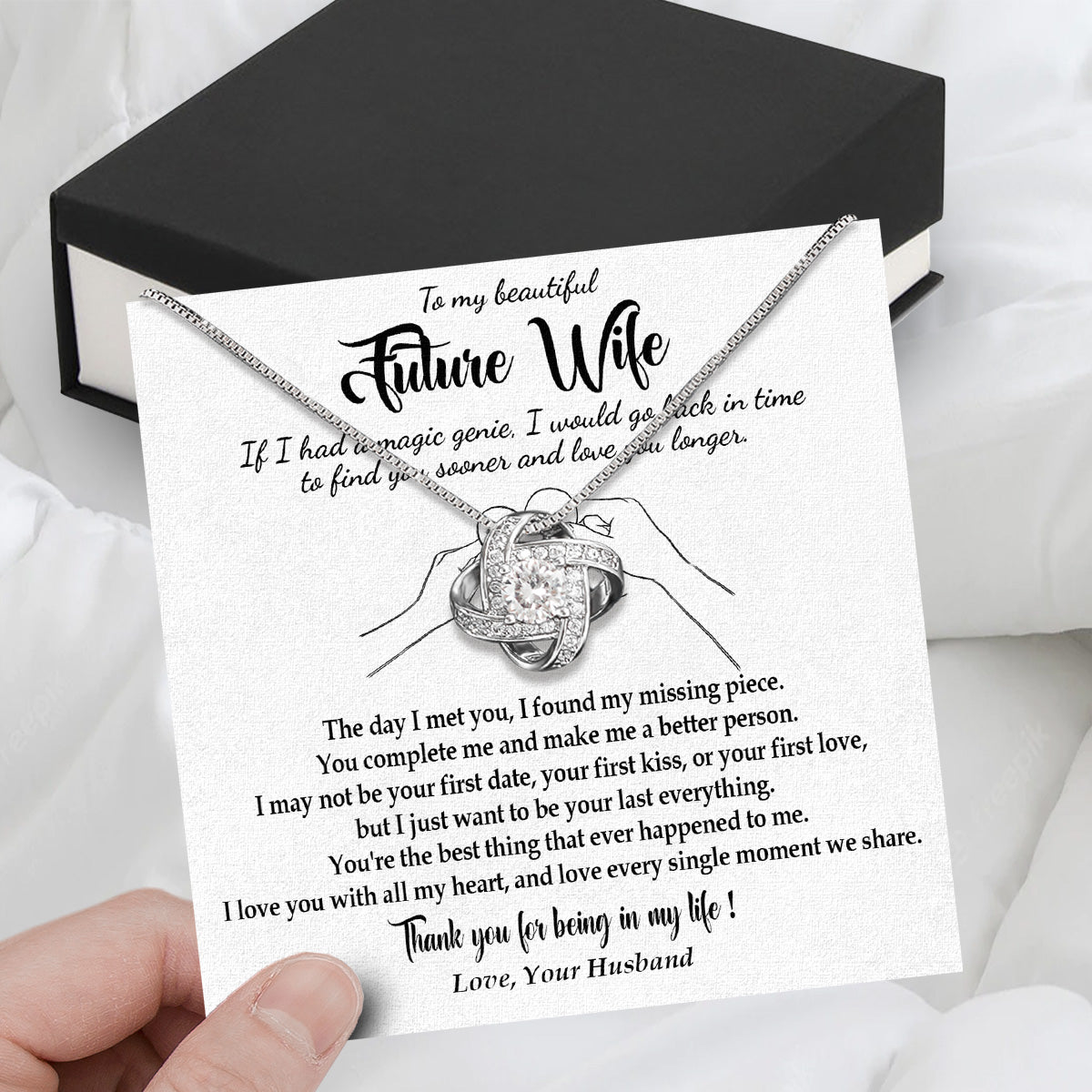 Future Wife Necklace: To My Forever Love, A Timeless Reminder