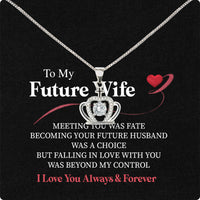 Thumbnail for Future Wife Necklace: To My Forever Love, A Timeless Reminder