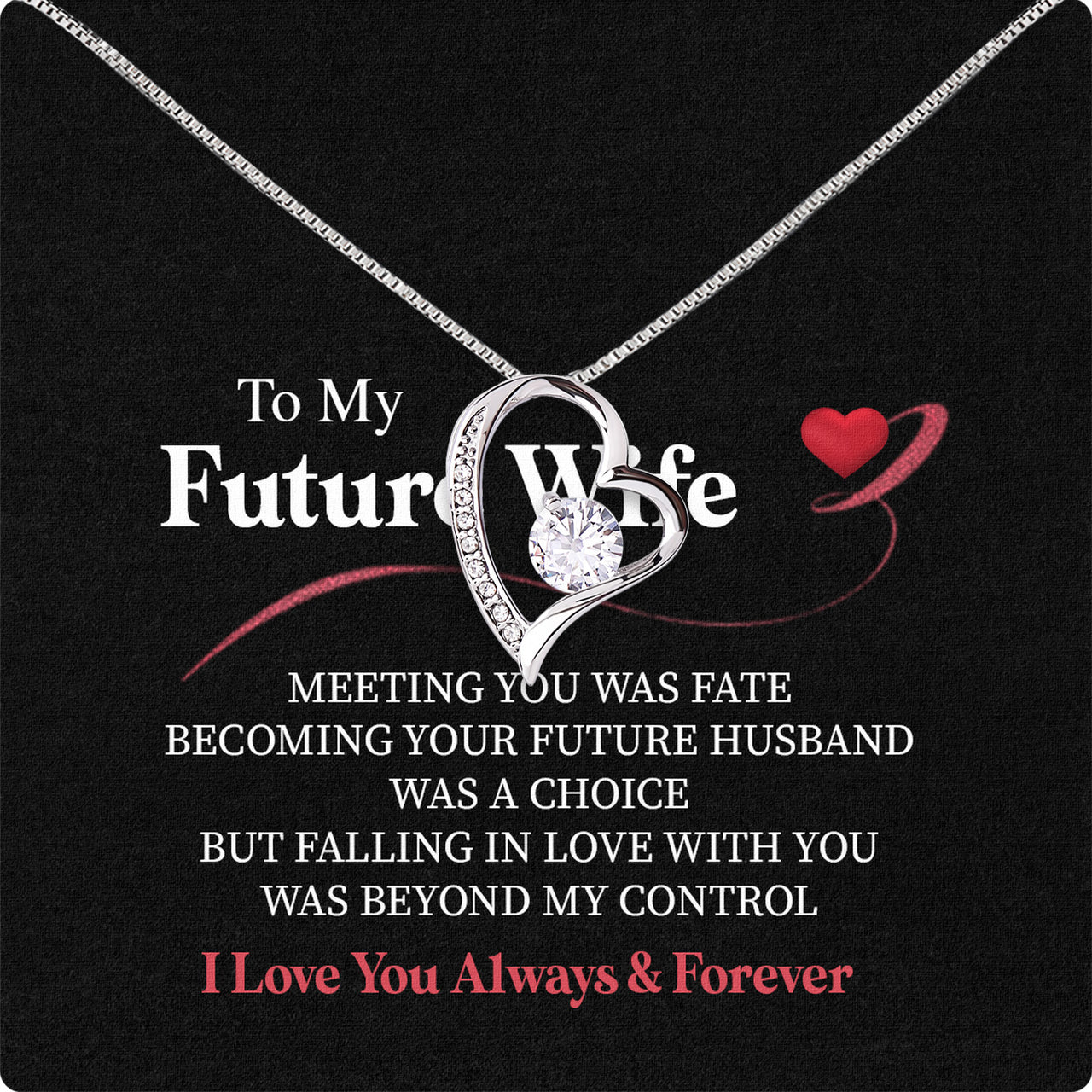 Future Wife Necklace: To My Forever Love, A Timeless Reminder