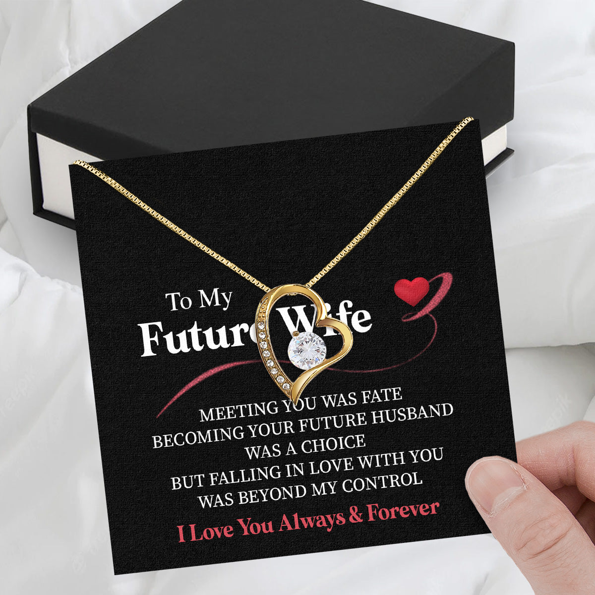 Future Wife Necklace: To My Forever Love, A Timeless Reminder