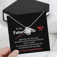 Thumbnail for Future Wife Necklace: To My Forever Love, A Timeless Reminder