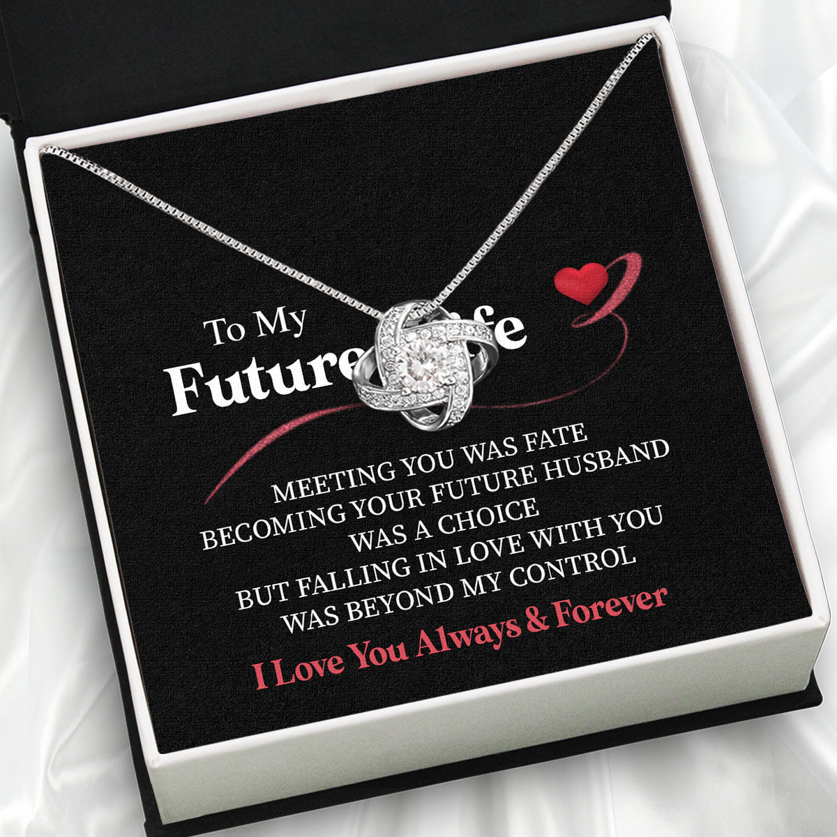 Future Wife Necklace: To My Forever Love, A Timeless Reminder