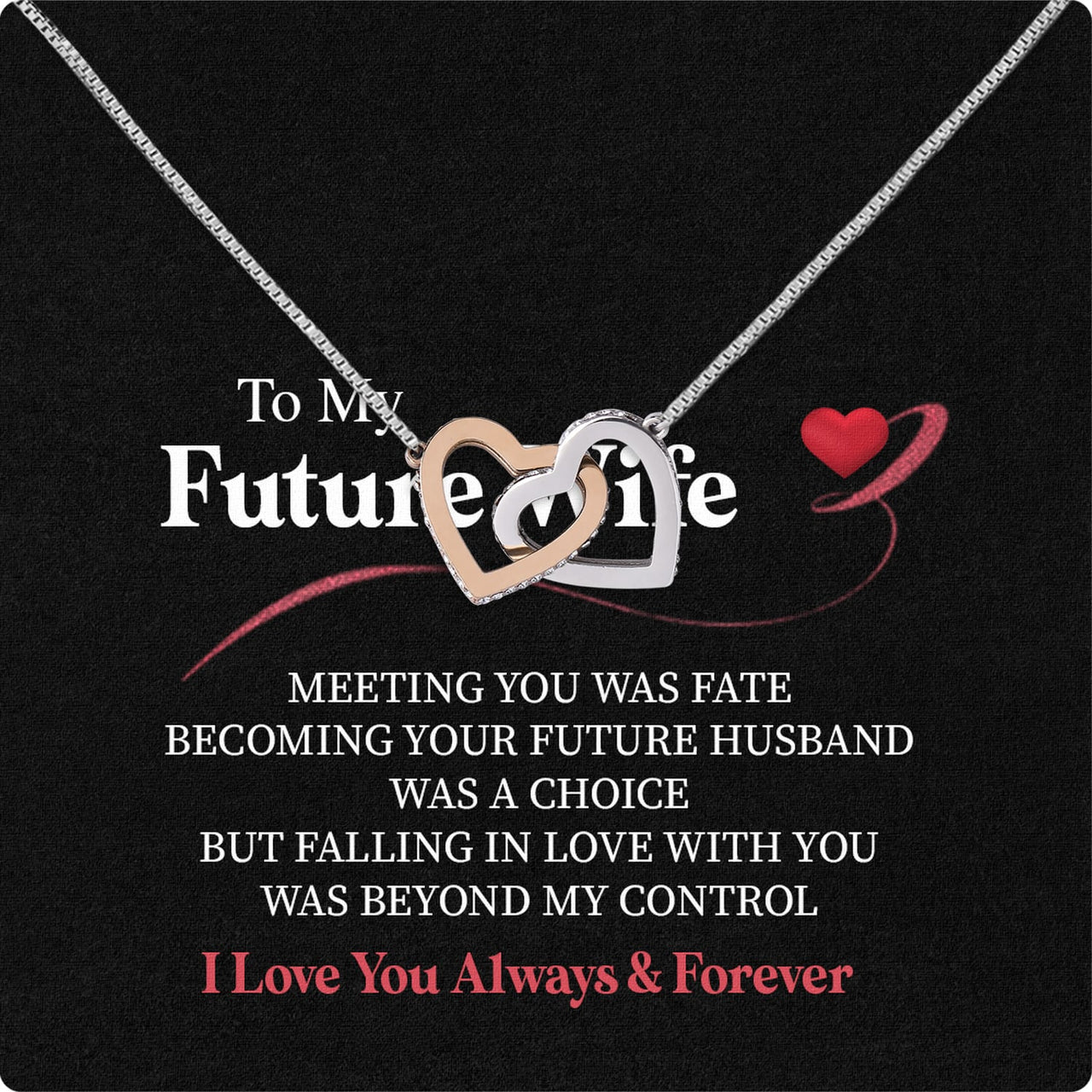 Future Wife Necklace: To My Forever Love, A Timeless Reminder