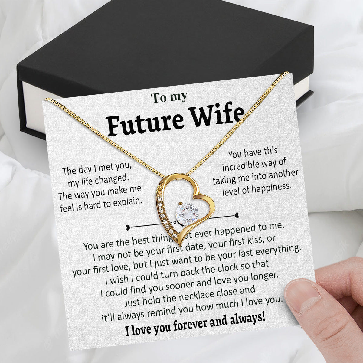 Future Wife Necklace: To My Forever Love, A Timeless Reminder