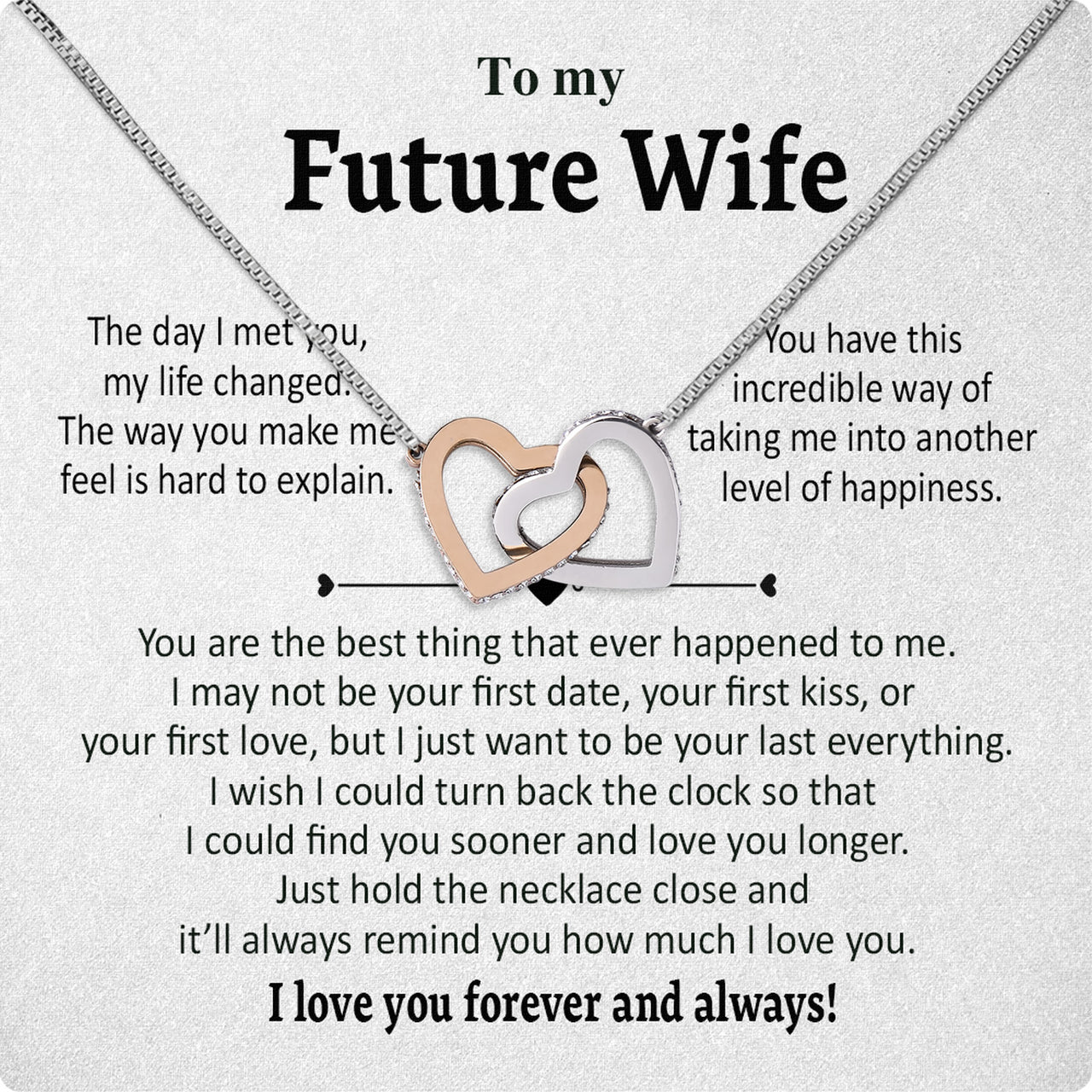 Future Wife Necklace: To My Forever Love, A Timeless Reminder