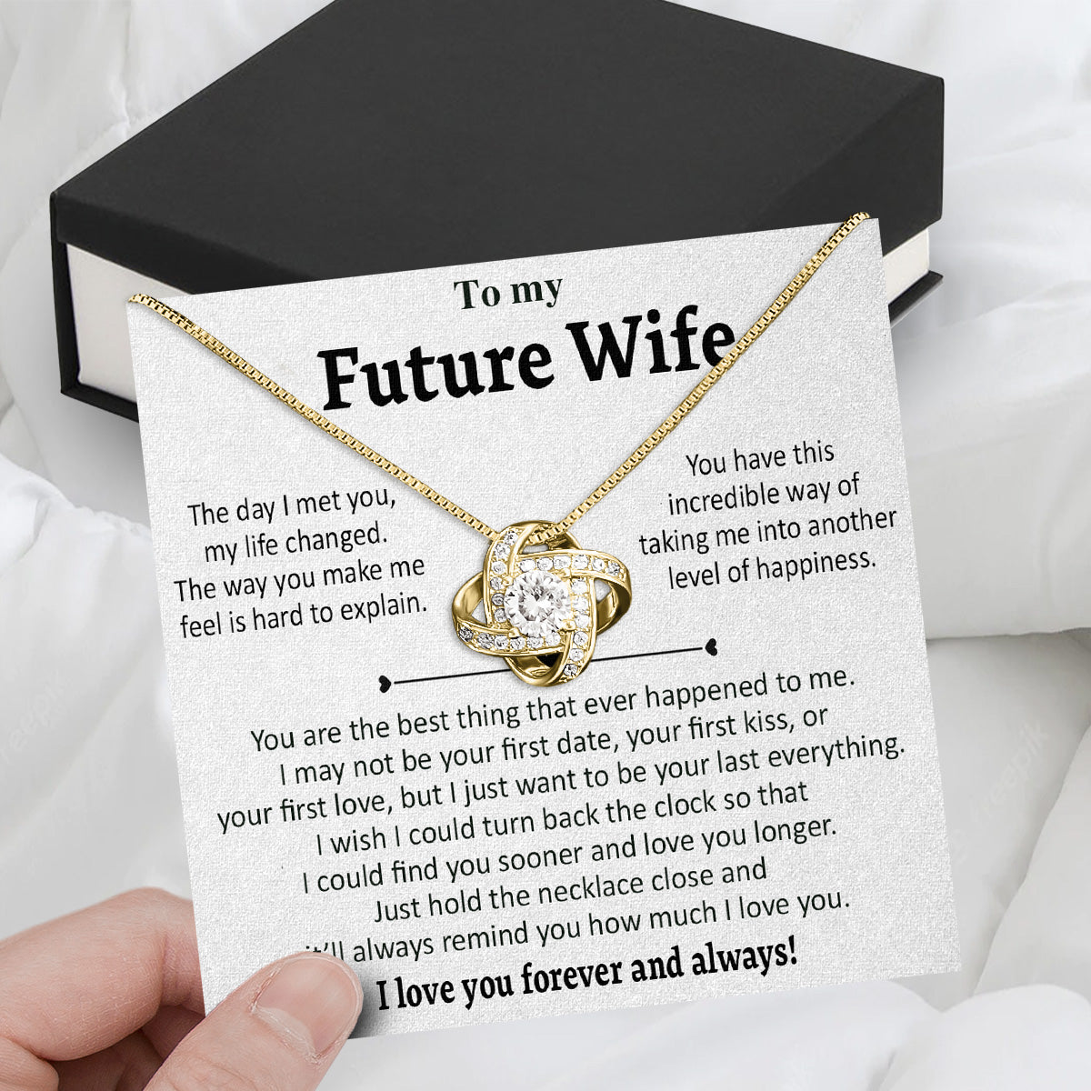 Future Wife Necklace: To My Forever Love, A Timeless Reminder