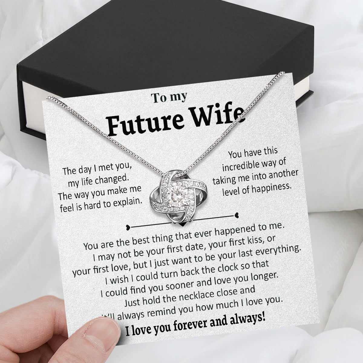 Future Wife Necklace: To My Forever Love, A Timeless Reminder