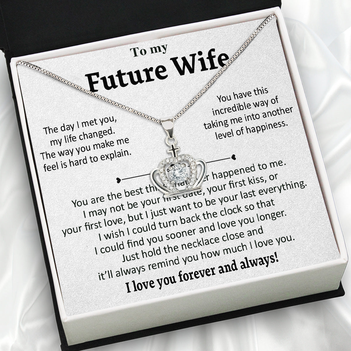 Future Wife Necklace: To My Forever Love, A Timeless Reminder