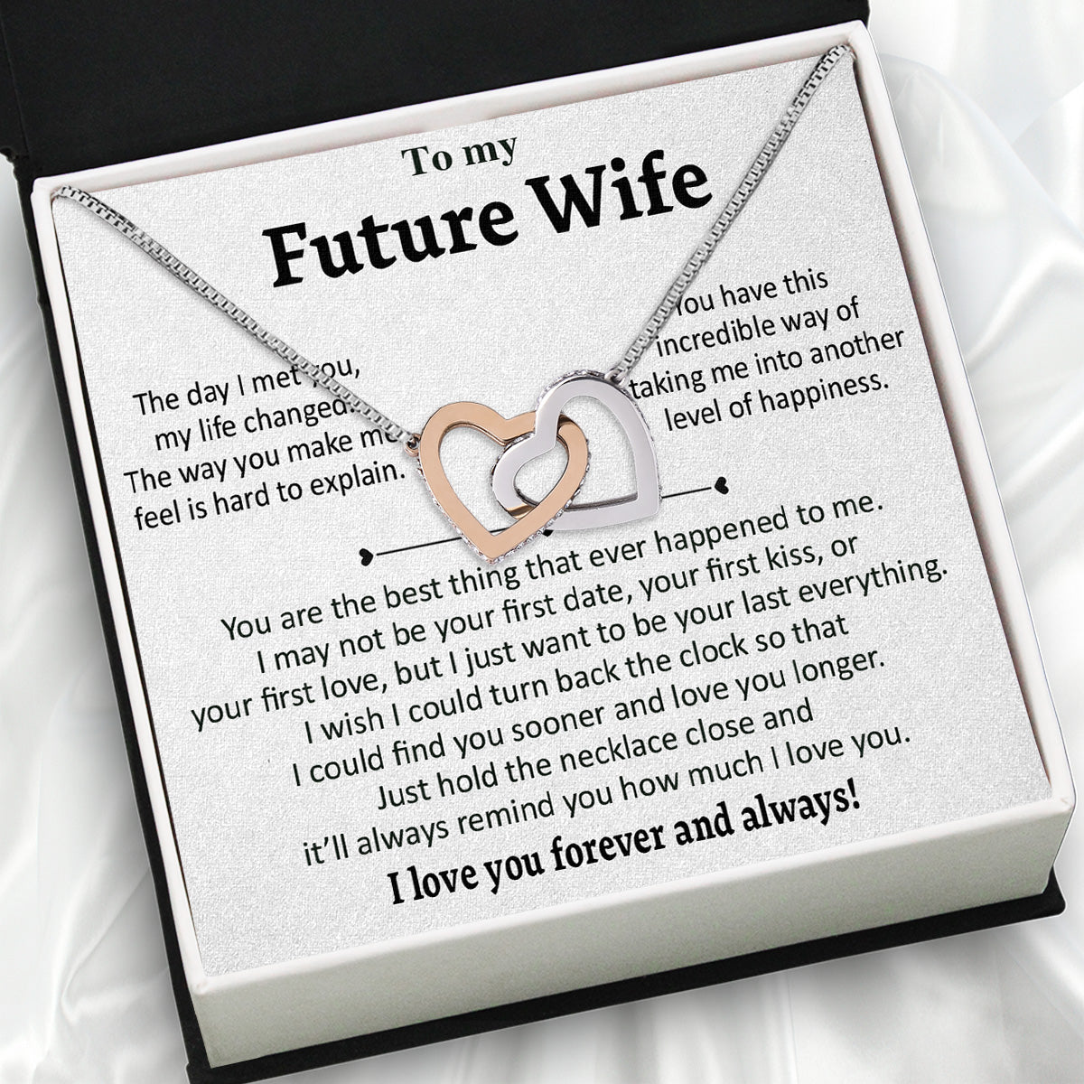 Future Wife Necklace: To My Forever Love, A Timeless Reminder