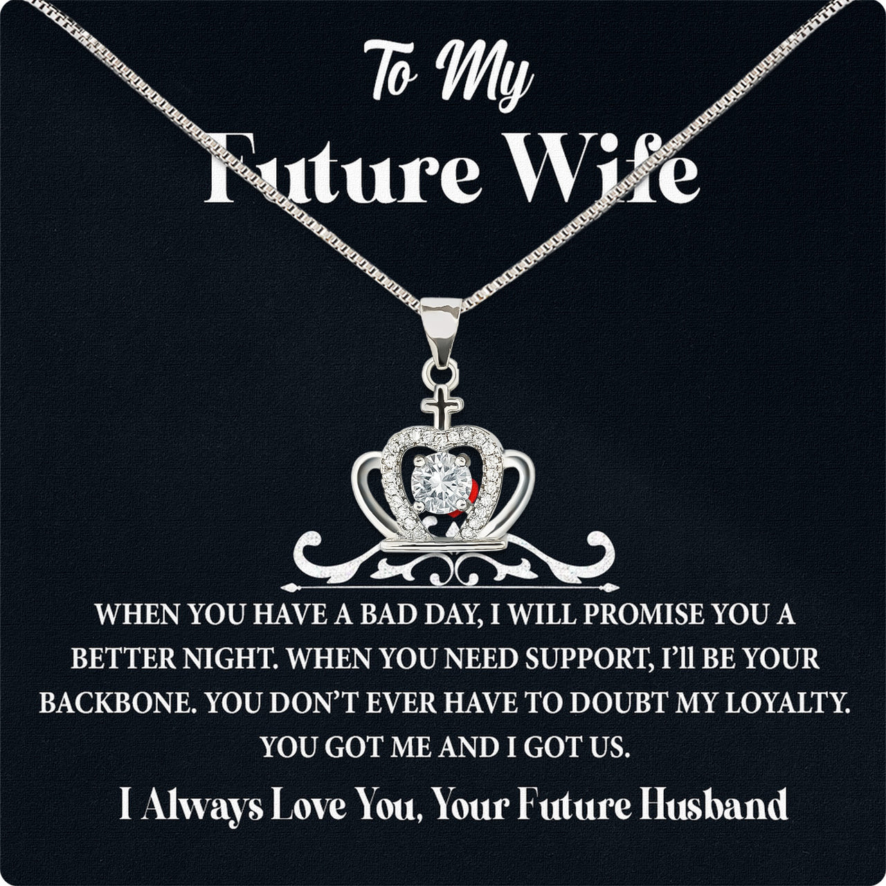 Future Wife Necklace: To My Forever Love, A Timeless Reminder