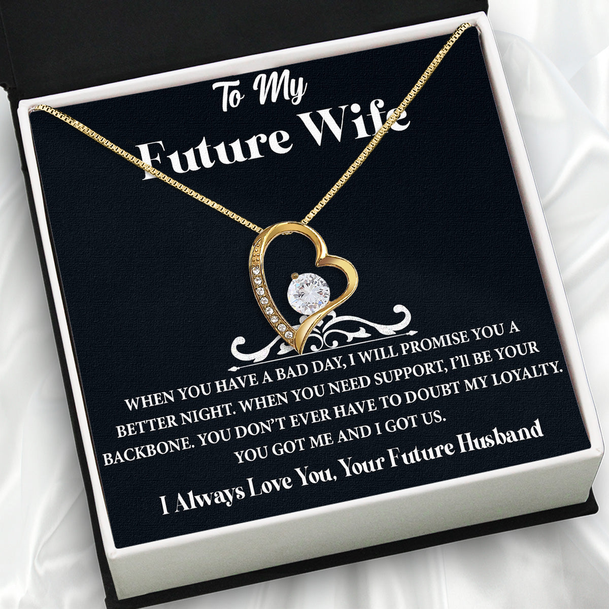 Future Wife Necklace: To My Forever Love, A Timeless Reminder