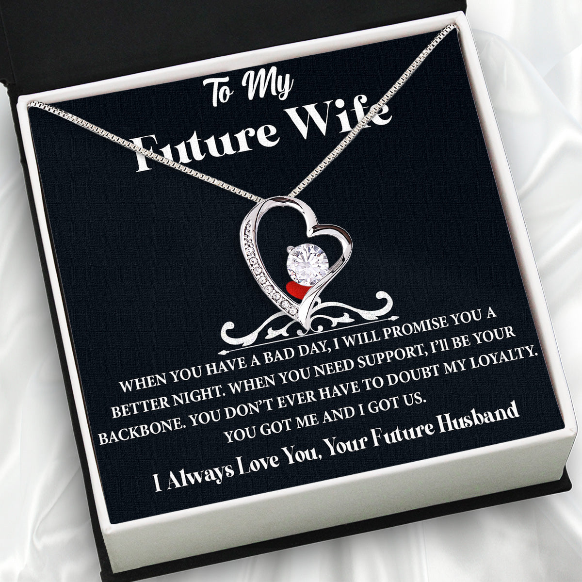 Future Wife Necklace: To My Forever Love, A Timeless Reminder