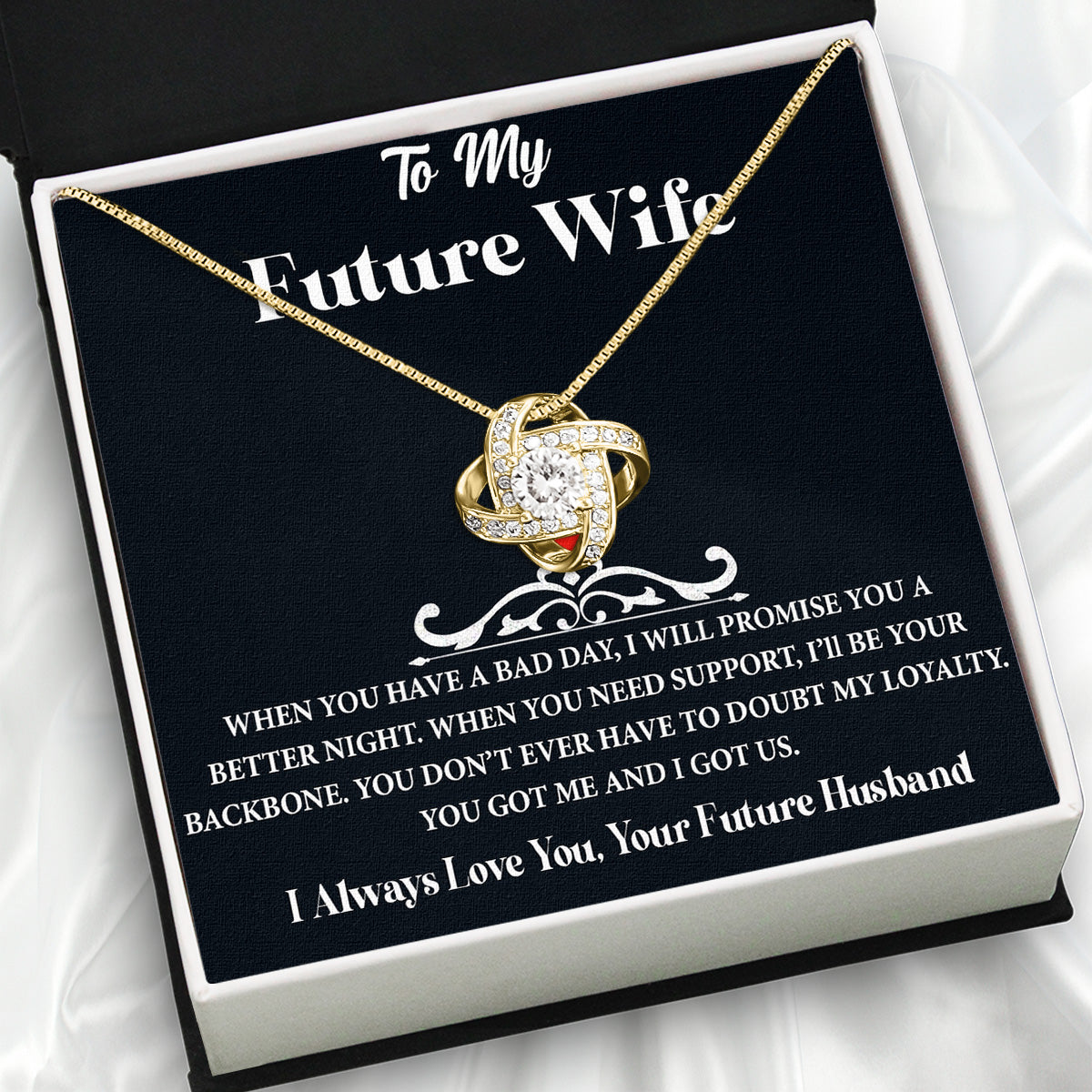 Future Wife Necklace: To My Forever Love, A Timeless Reminder