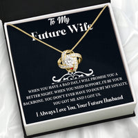 Thumbnail for Future Wife Necklace: To My Forever Love, A Timeless Reminder