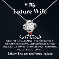 Thumbnail for Future Wife Necklace: To My Forever Love, A Timeless Reminder