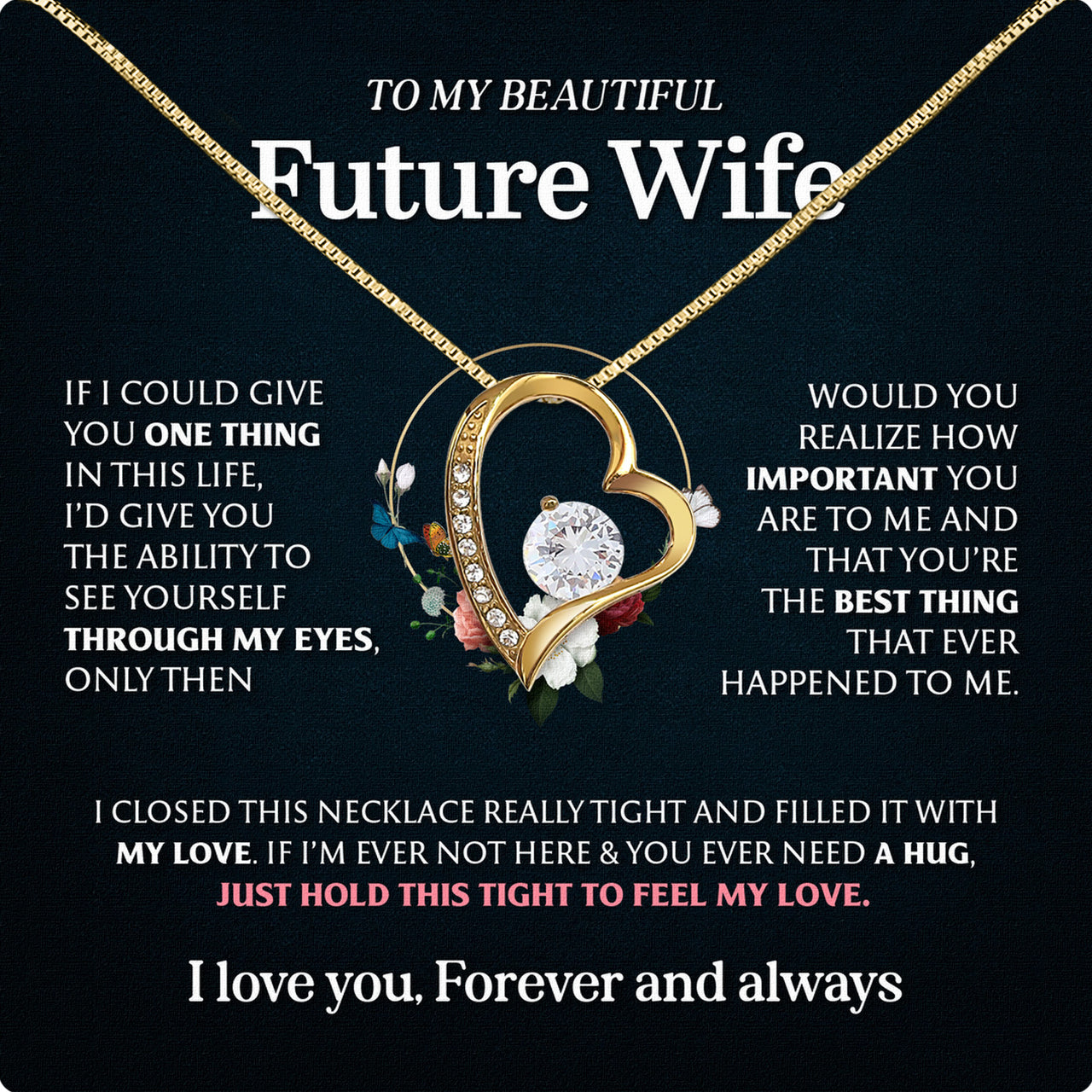 Future Wife Necklace: To My Forever Love, A Timeless Reminder