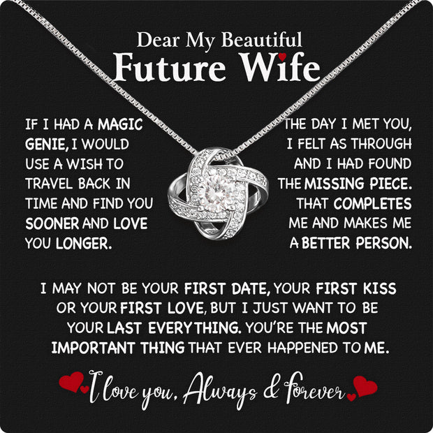 Future Wife Necklace: To My Forever Love, A Timeless Reminder