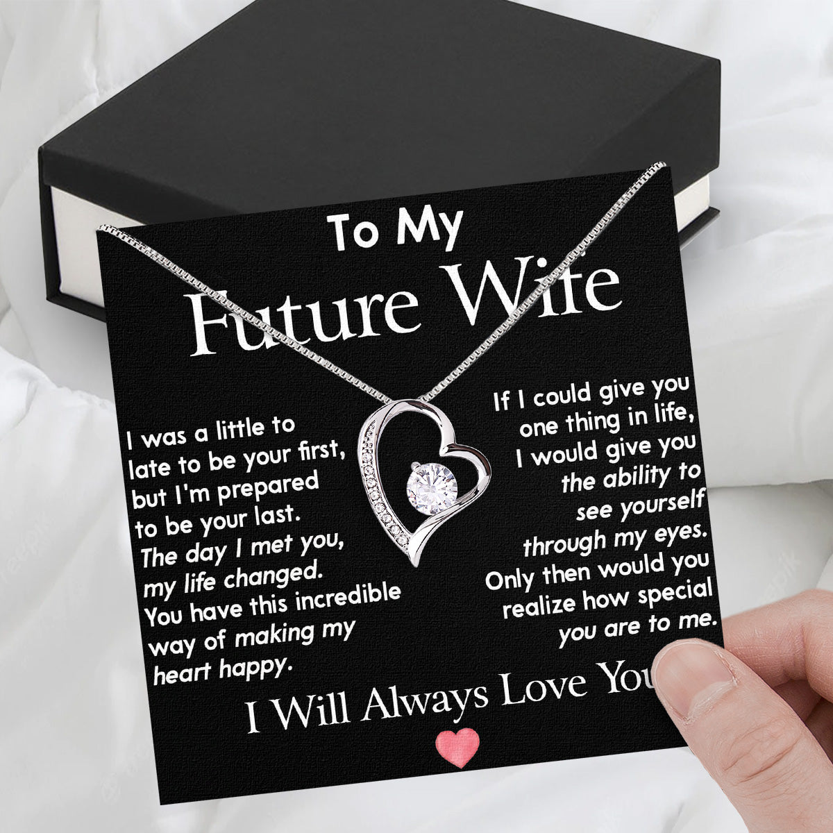 Future Wife Necklace: To My Forever Love, A Timeless Reminder