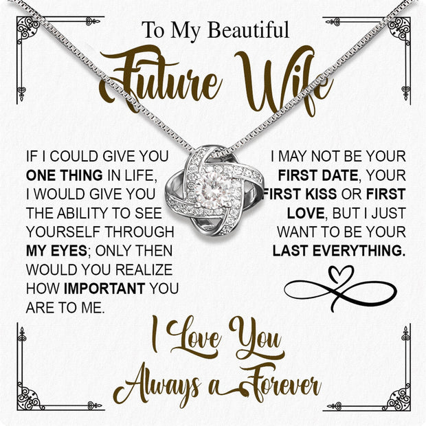 Future Wife Necklace: To My Forever Love, A Timeless Reminder