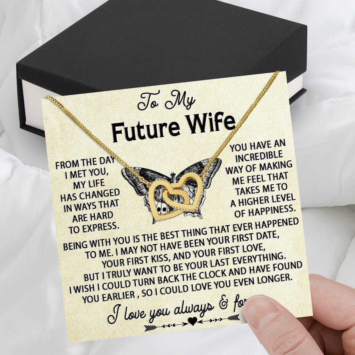 Future Wife Necklace: To My Forever Love, A Timeless Reminder