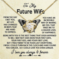 Thumbnail for Future Wife Necklace: To My Forever Love, A Timeless Reminder