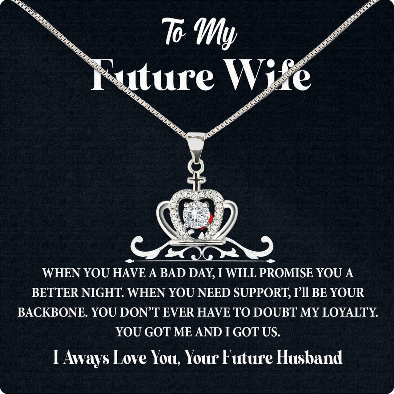 Future Wife Necklace: To My Forever Love, A Timeless Reminder