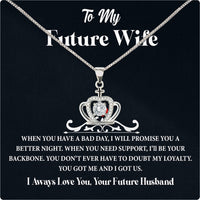 Thumbnail for Future Wife Necklace: To My Forever Love, A Timeless Reminder