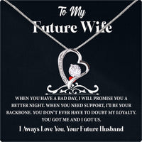 Thumbnail for Future Wife Necklace: To My Forever Love, A Timeless Reminder