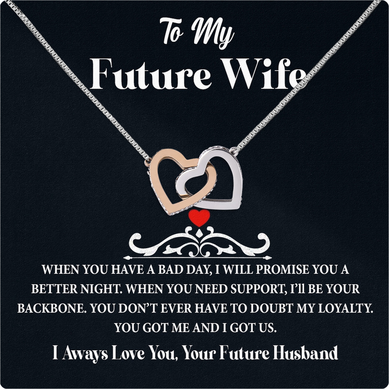 Future Wife Necklace: To My Forever Love, A Timeless Reminder