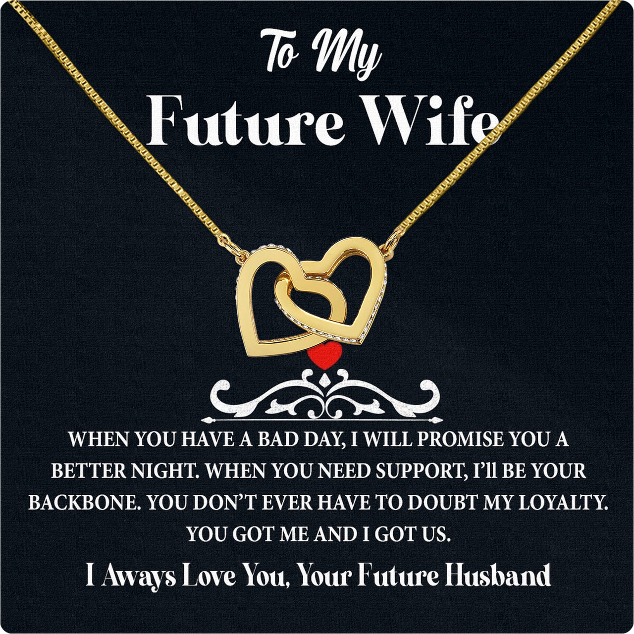 Future Wife Necklace: To My Forever Love, A Timeless Reminder