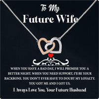 Thumbnail for Future Wife Necklace: To My Forever Love, A Timeless Reminder