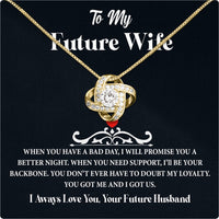 Thumbnail for Future Wife Necklace: To My Forever Love, A Timeless Reminder