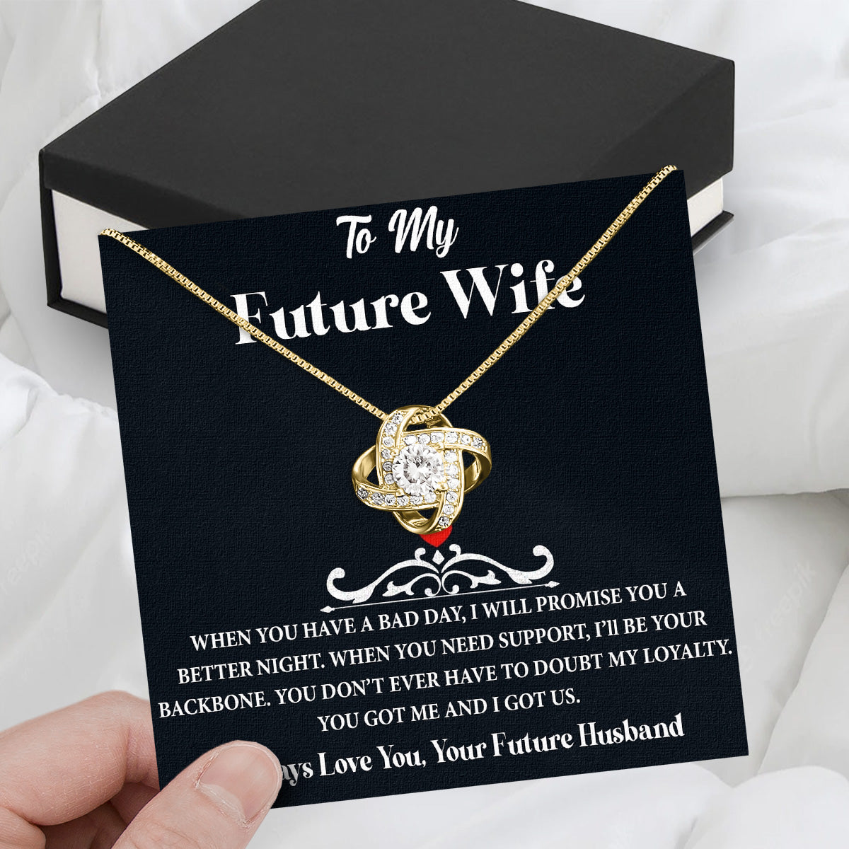 Future Wife Necklace: To My Forever Love, A Timeless Reminder