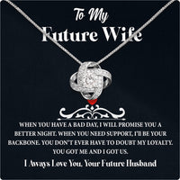 Thumbnail for Future Wife Necklace: To My Forever Love, A Timeless Reminder