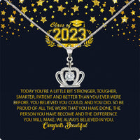 Thumbnail for Graduation Day Personalized Message Card Necklace