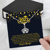 Thumbnail for Graduation Day Personalized Message Card Necklace