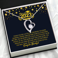 Thumbnail for Graduation Day Personalized Message Card Necklace