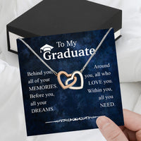 Thumbnail for Graduation Day Personalized Message Card Necklace