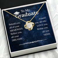 Thumbnail for Graduation Day Personalized Message Card Necklace