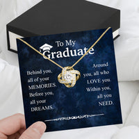 Thumbnail for Graduation Day Personalized Message Card Necklace