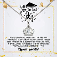 Thumbnail for Graduation Day Personalized Message Card Necklace